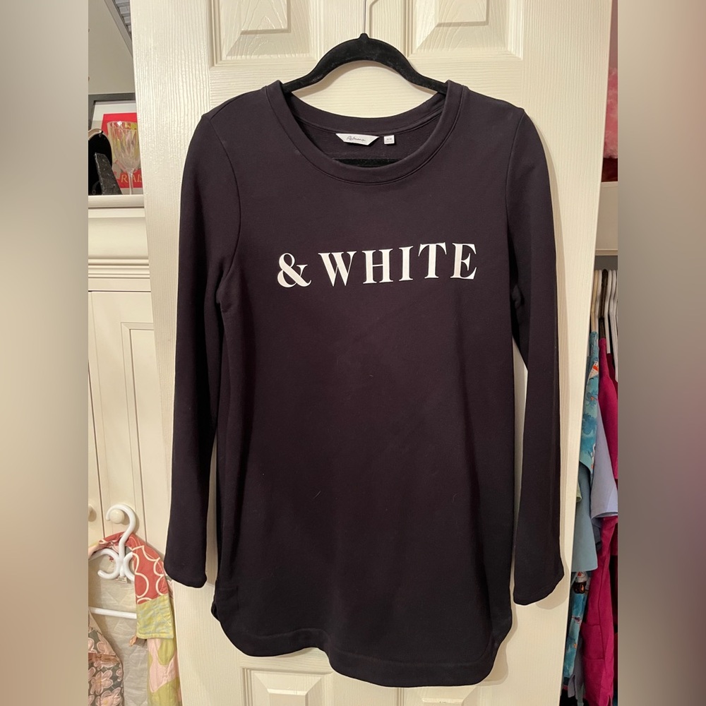 Reitmans Black Sweater Dress